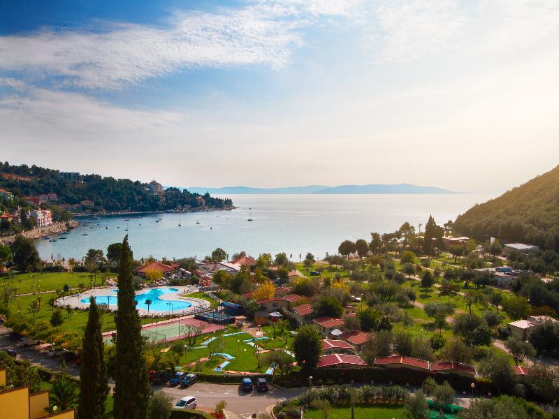 Mobilhomes Camping Oliva Rabac Exteriör bild