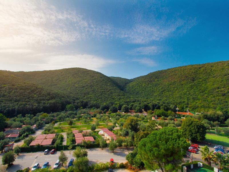 Mobilhomes Camping Oliva Rabac Exteriör bild